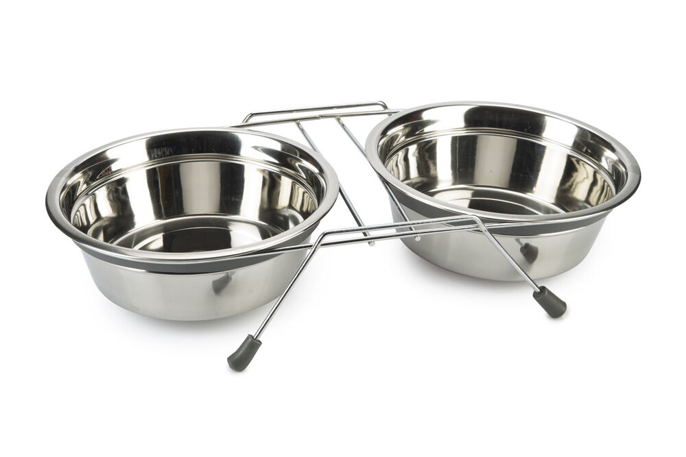 Beeztees Lumara - Voerbak - Grijs - 20 cm