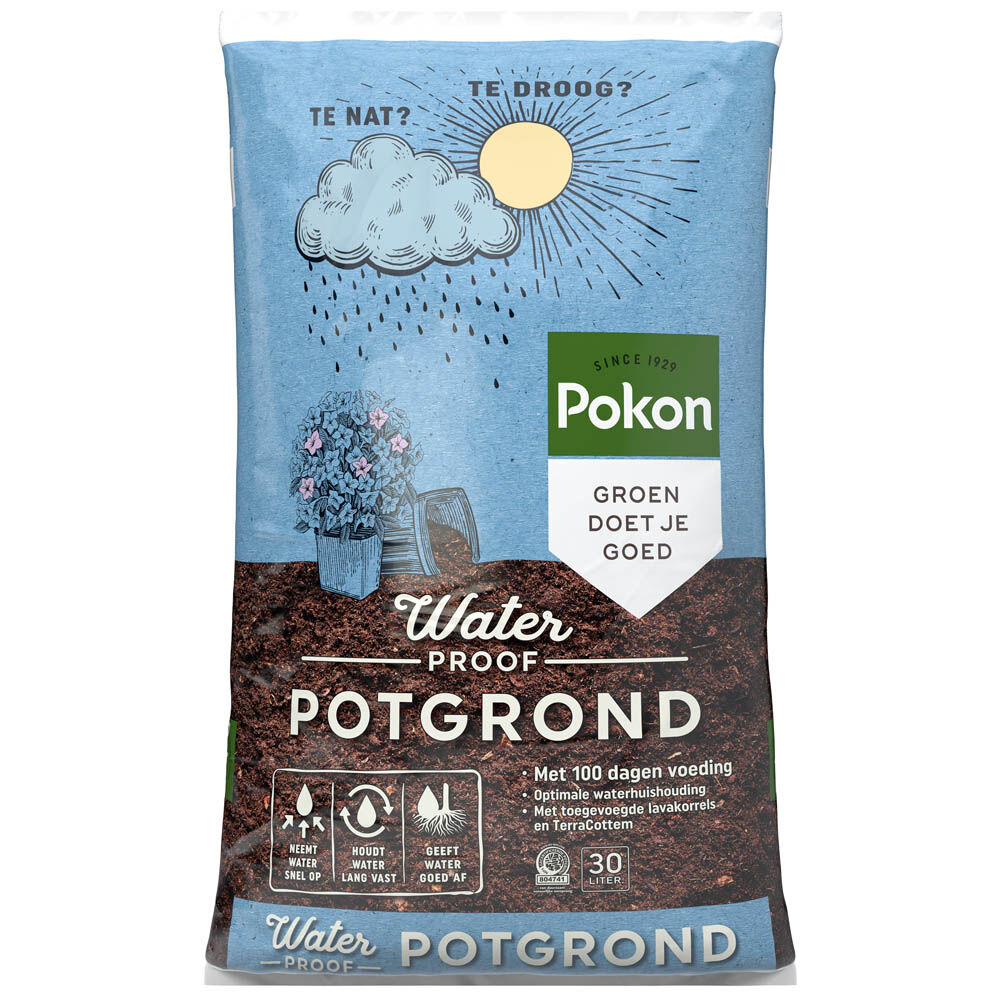 Pokon Waterproof - Potgrond - 30 Liter