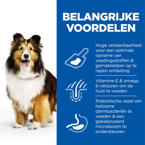 Hill's Science Plan Sensitive Stomach - Skin Adult - Hondenvoer - 2.5 Kilogram - kip