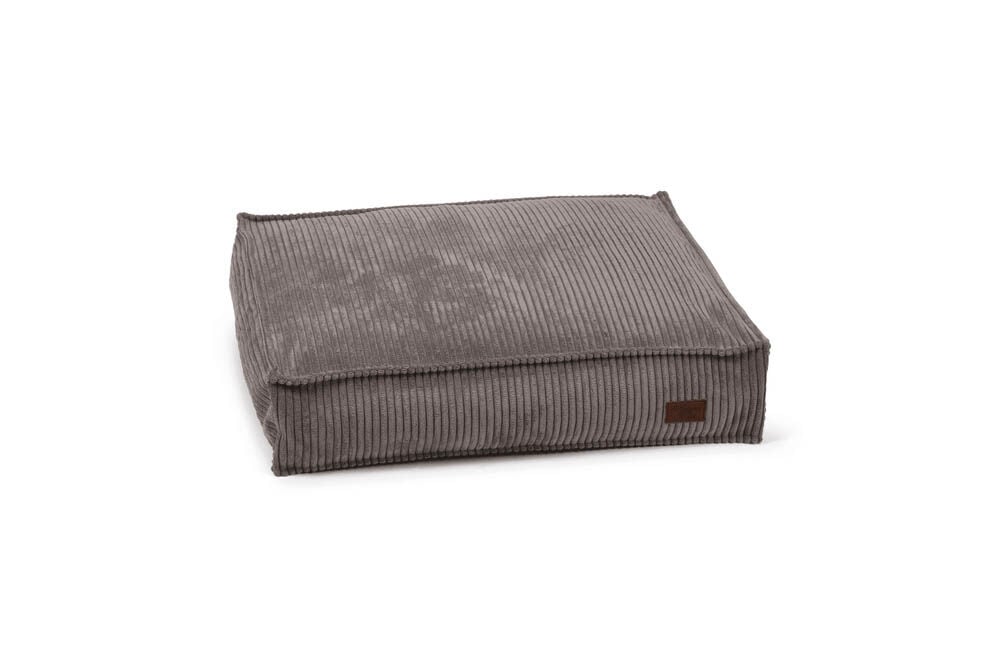 Designed by Lotte Ribbed - Hondenkussen - donkergrijs - 15x120x80 cm - L Designed by Lotte Ribbed - Hondenkussen - donkergrijs - 15x120x80 cm - L