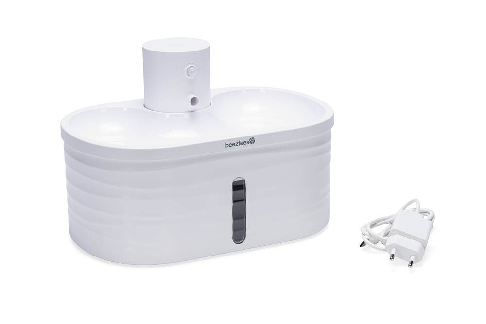 Beeztees Sef - Drinkfontein - 2,5 liter - Wit - 17.5x26x17 cm Beeztees Sef - Drinkfontein - 2,5 liter - Wit - 17.5x26x17 cm