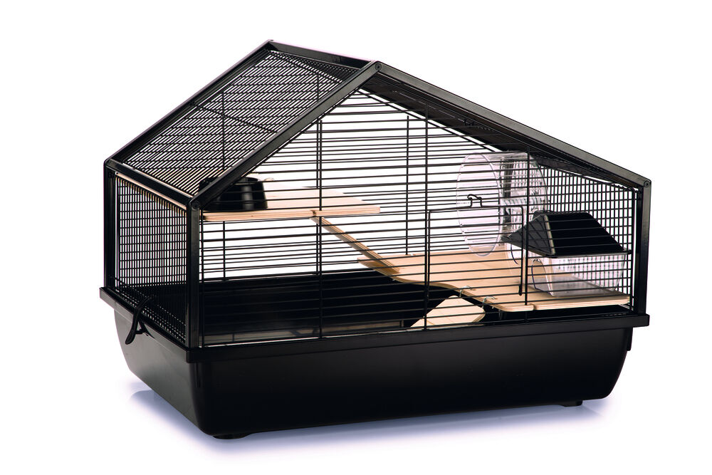 Beeztees Boas - Knaagdierenkooi - Zwart - 38x58x44 cm Beeztees Boas - Knaagdierenkooi - Zwart - 38x58x44 cm