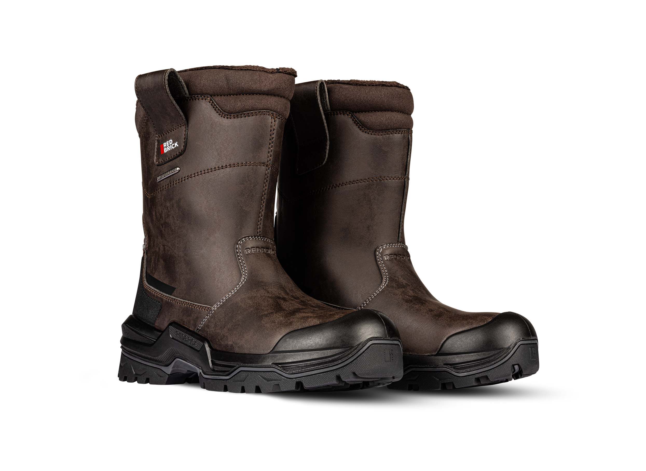 Redbrick Pulse Wol - Werklaarzen - Bruin - 42