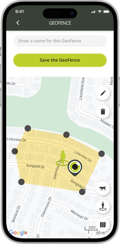 Kippy Dogg - GPS tracker Hond - Groen