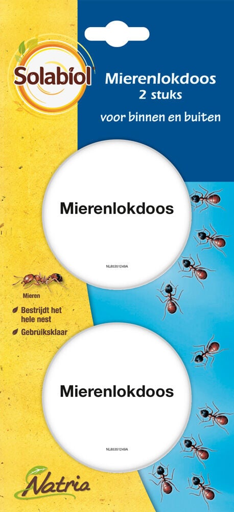 Solabiol Natria Mierenlokdoos - Tegen mieren Solabiol Natria Mierenlokdoos - Tegen mieren