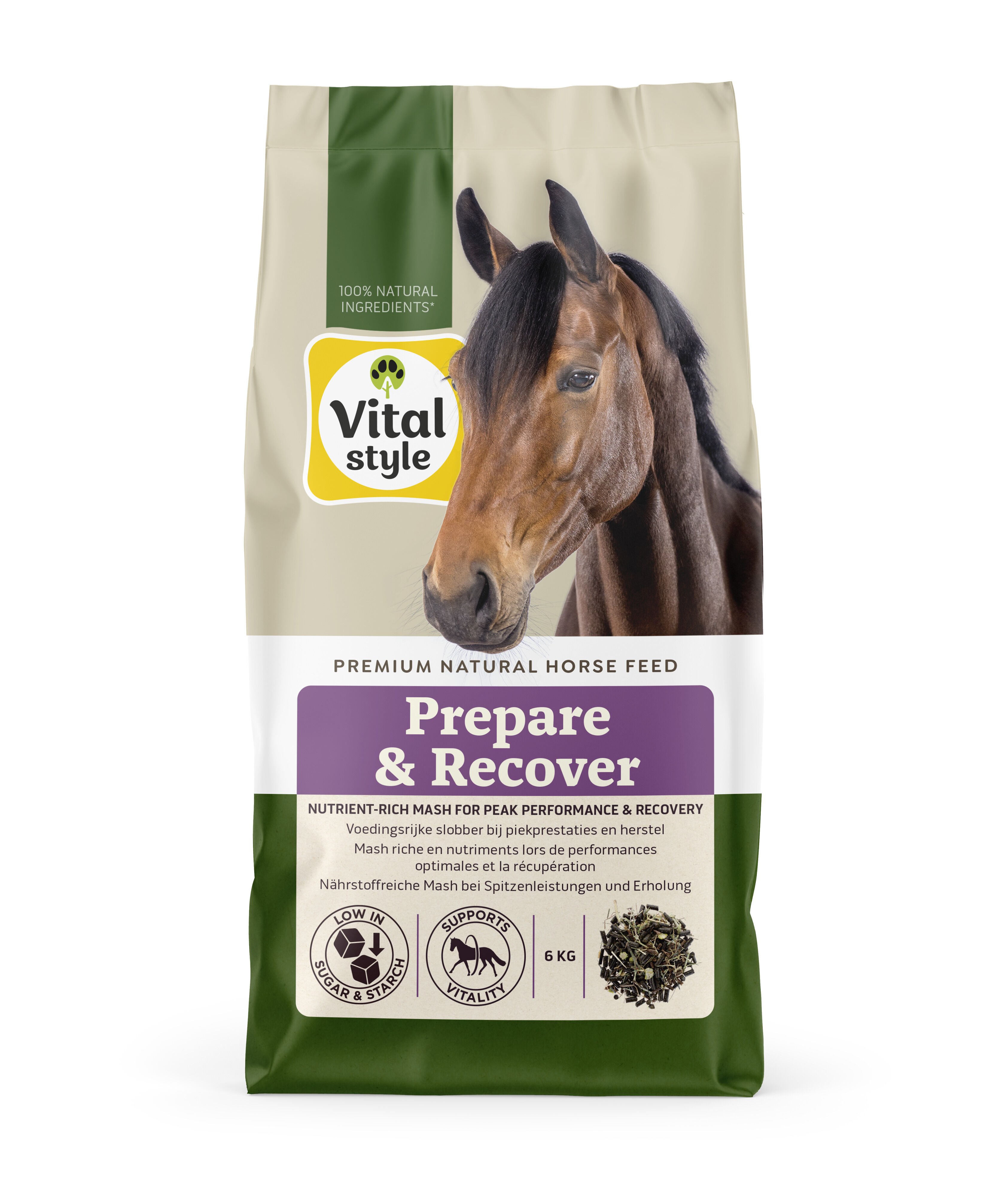 Vitalstyle Prepare&Recover - Paardenvoer Vitalstyle Prepare&Recover - Paardenvoer