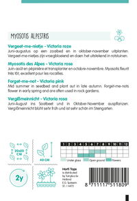Hortitops Vergeet-Me-Nietje Victoria Rose - Bloemzaden