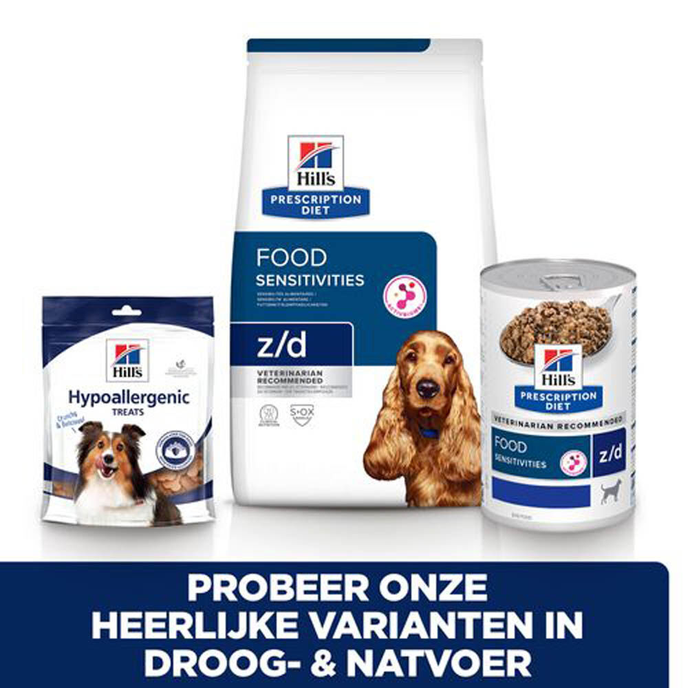 Hill's Prescription Diet Food Sensitivities z/d - Hondenvoer - 0.37 Kilogram - kip