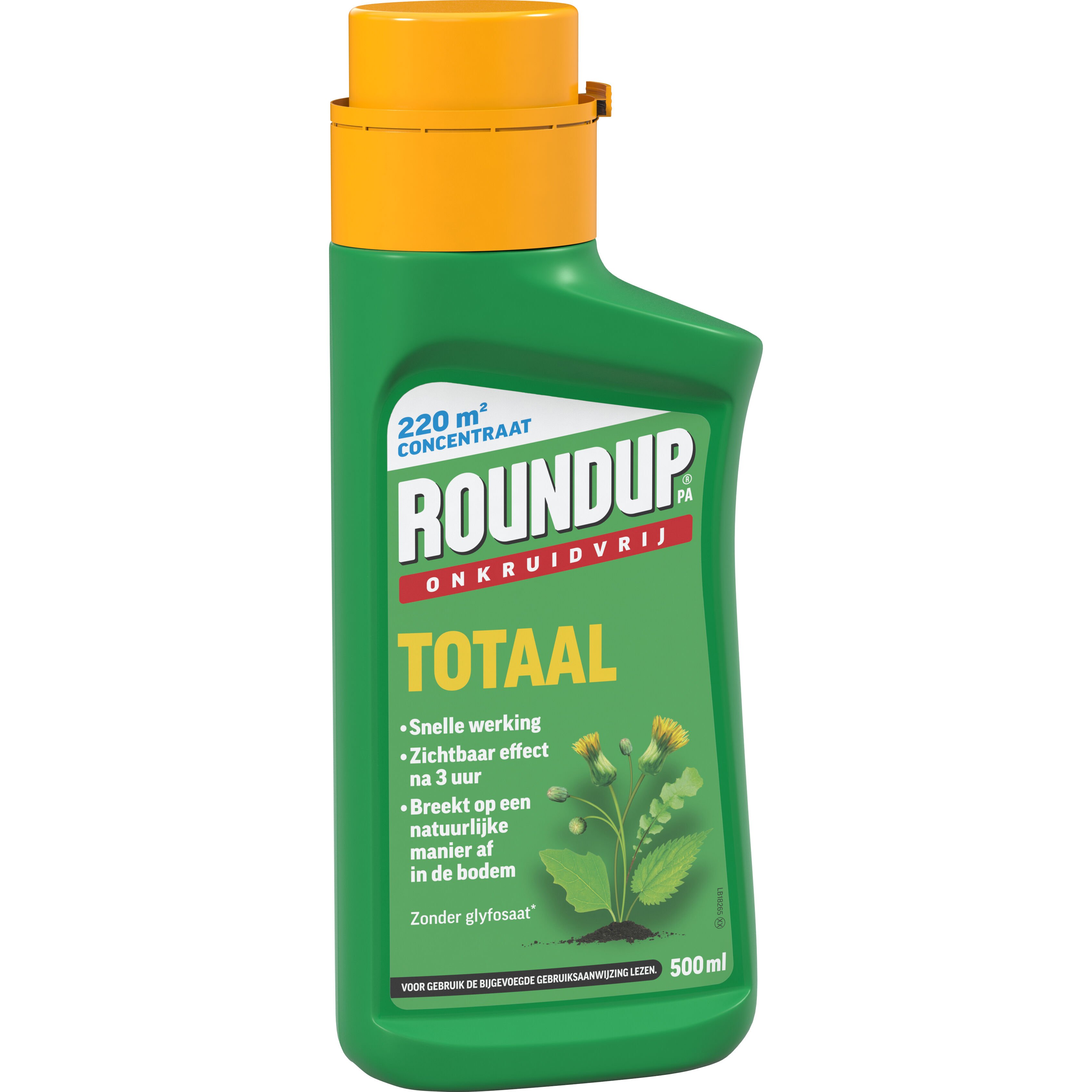 Round Up PA Totaal Concentraat - Onkruidbestrijding - 500 Milliliter Round Up PA Totaal Concentraat - Onkruidbestrijding - 500 Milliliter