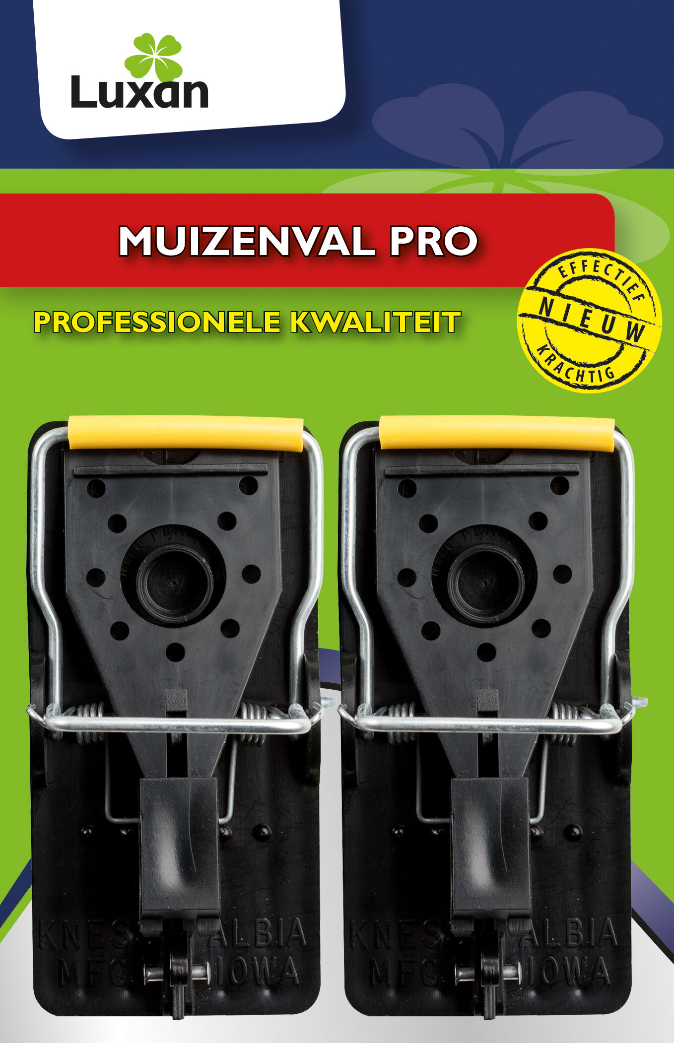 Luxan Muizenval Pro  - Tegen muizen