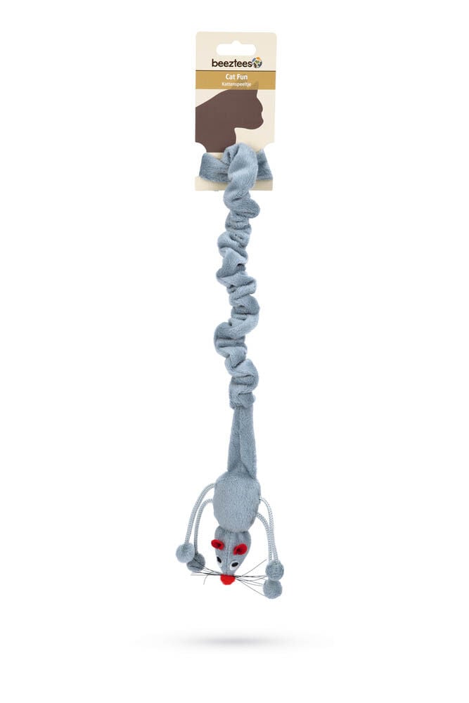 Beeztees Bungee - Kattenspeeltje - Multi