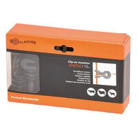 Gallagher Verstelbare isolator - 11 cm - 10 Stuks - Zwart - 18 cm