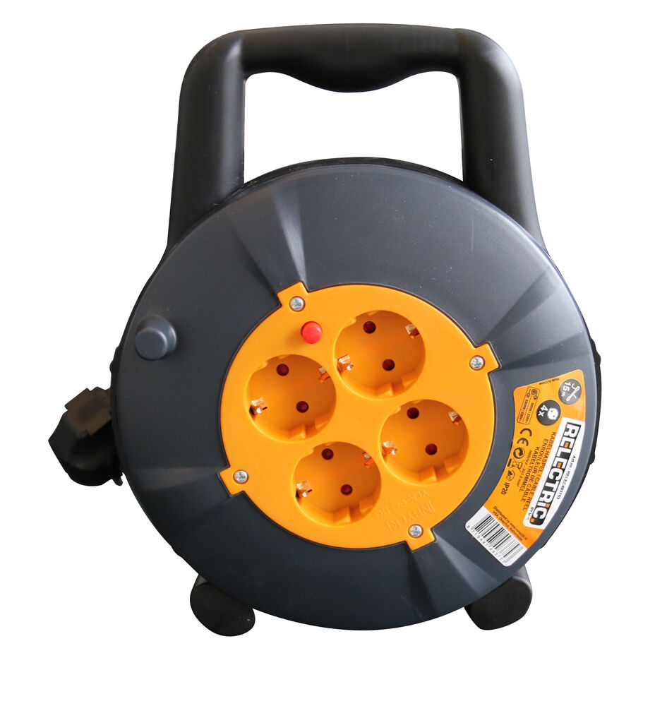Relectric - Kabelhaspel - 15 m - 1500 cm Relectric - Kabelhaspel - 15 m - 1500 cm