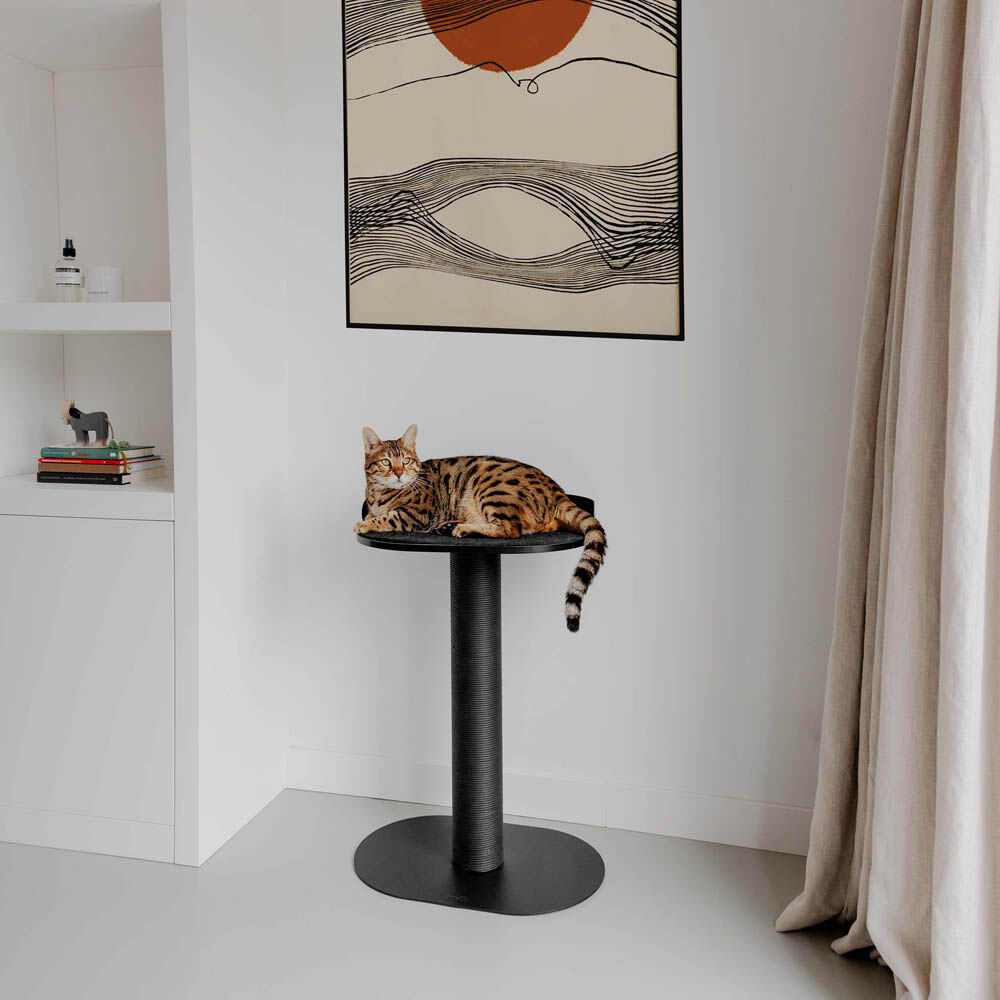 District 70 OASIS 80 - Krabpaal - Zwart - 80x35x74 cm