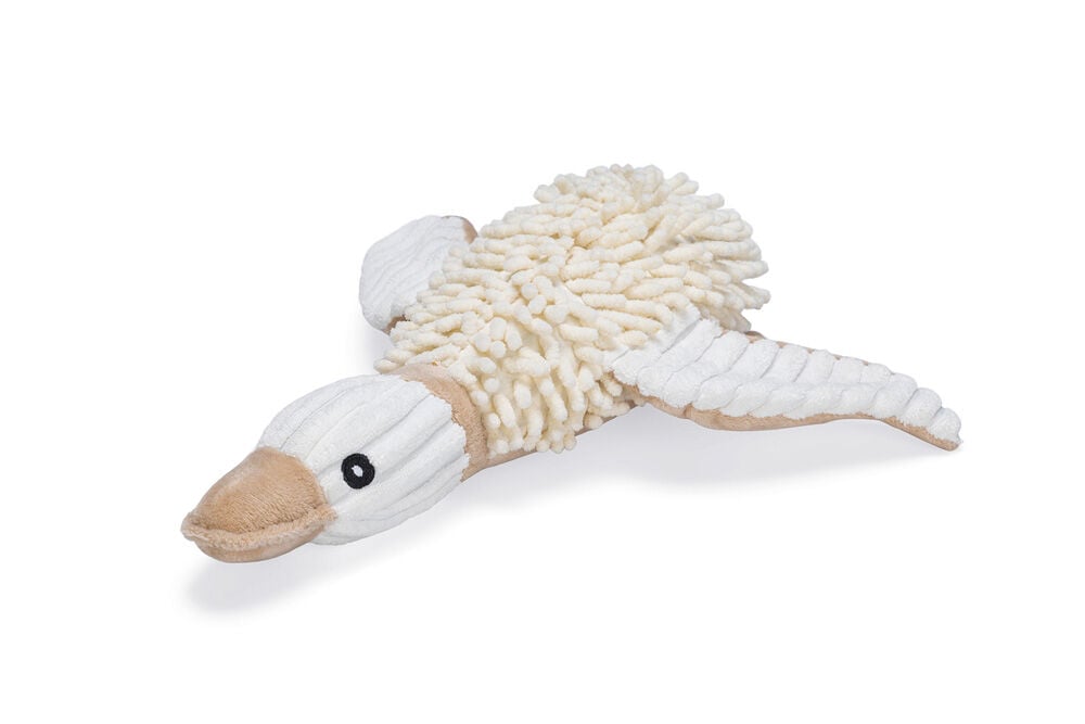 Beeztees Eco Eend Jago - Knuffel - Hondenspeelgoed
