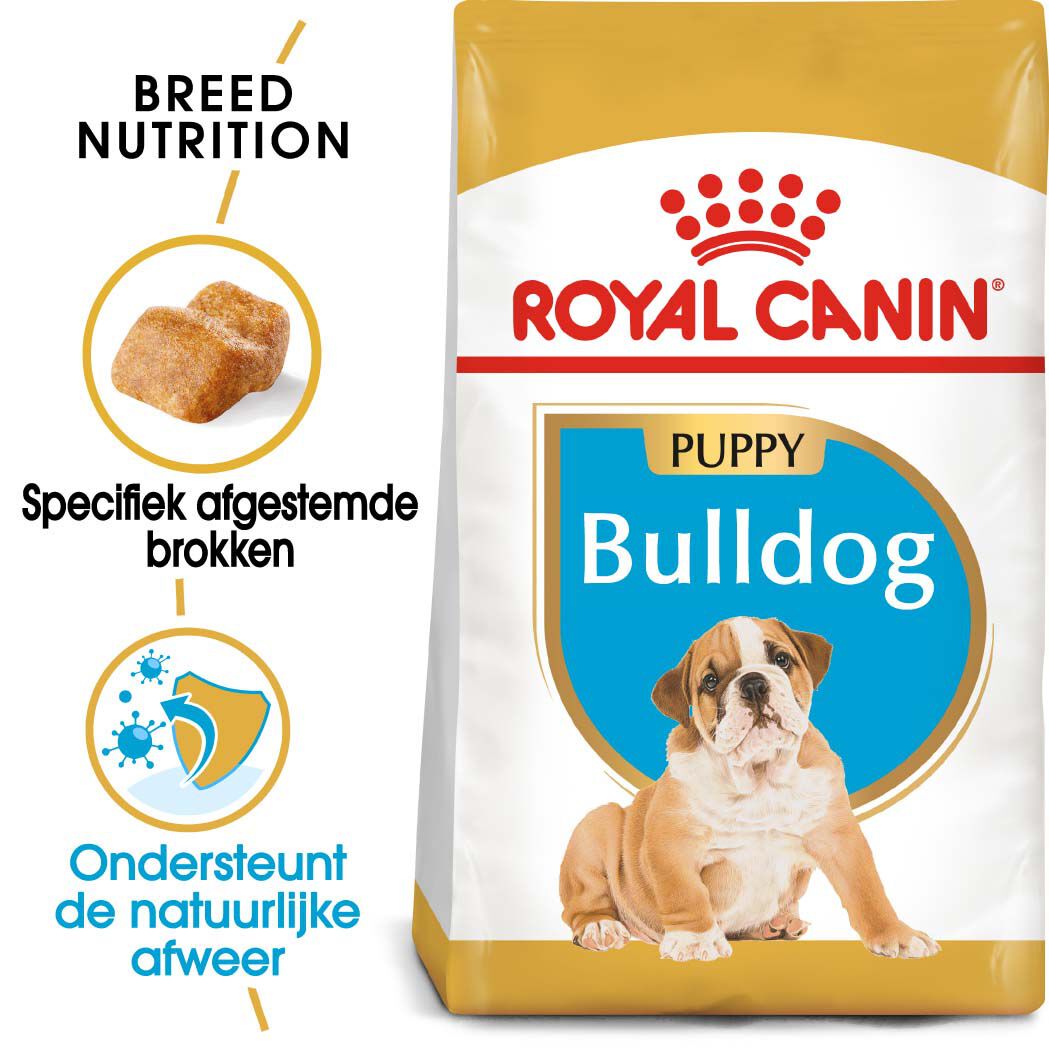 Royal Canin Bulldog Puppy - Hondenvoer - 3 Kilogram - gevogelte