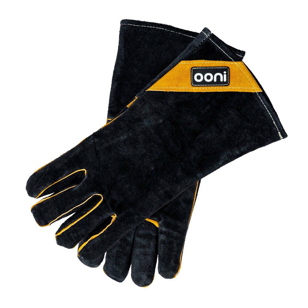 Ooni - Ovenhandschoenen - Zwart / Geel
