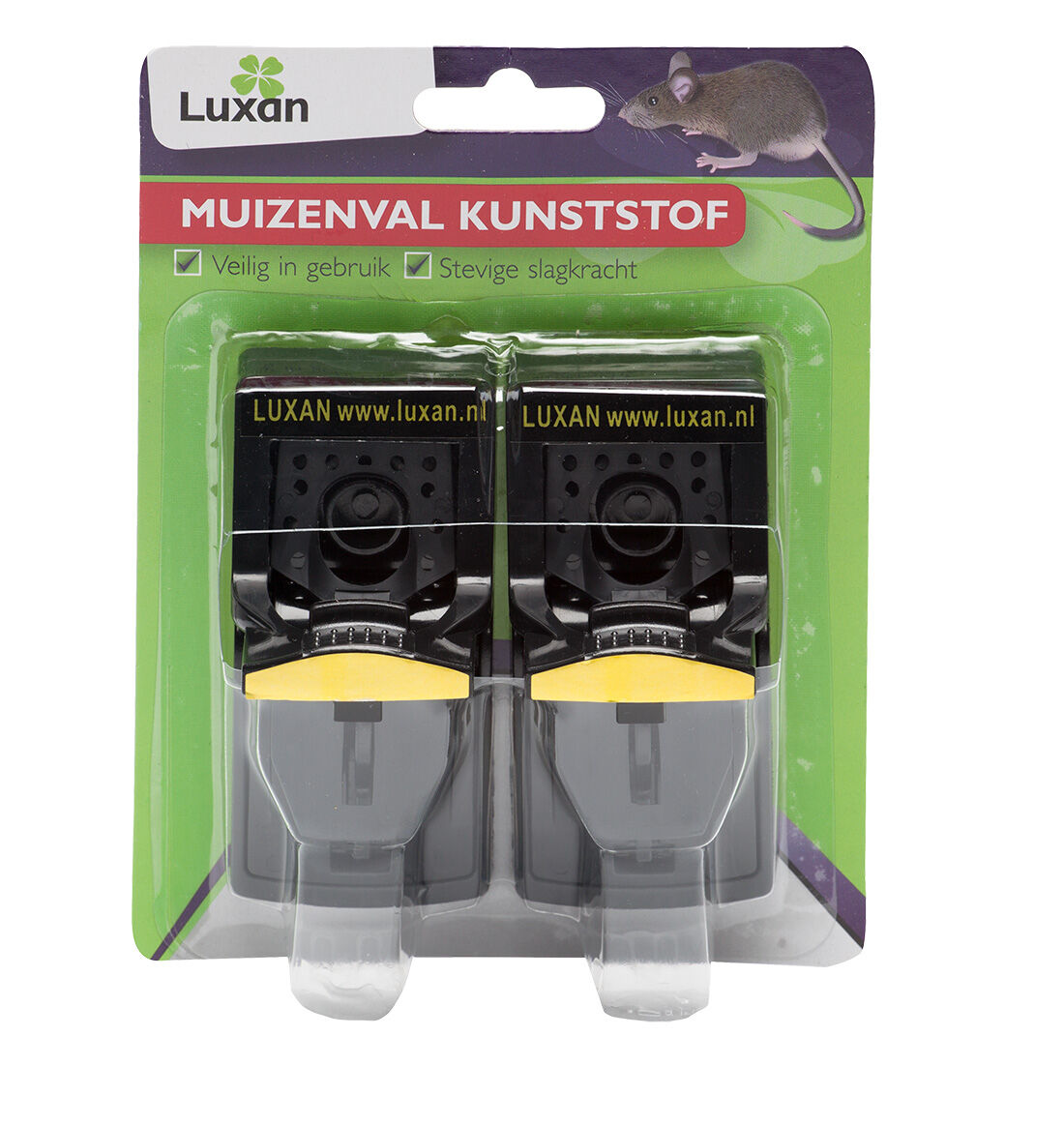 Luxan Kunststof Muizenvallen  - Tegen muizen