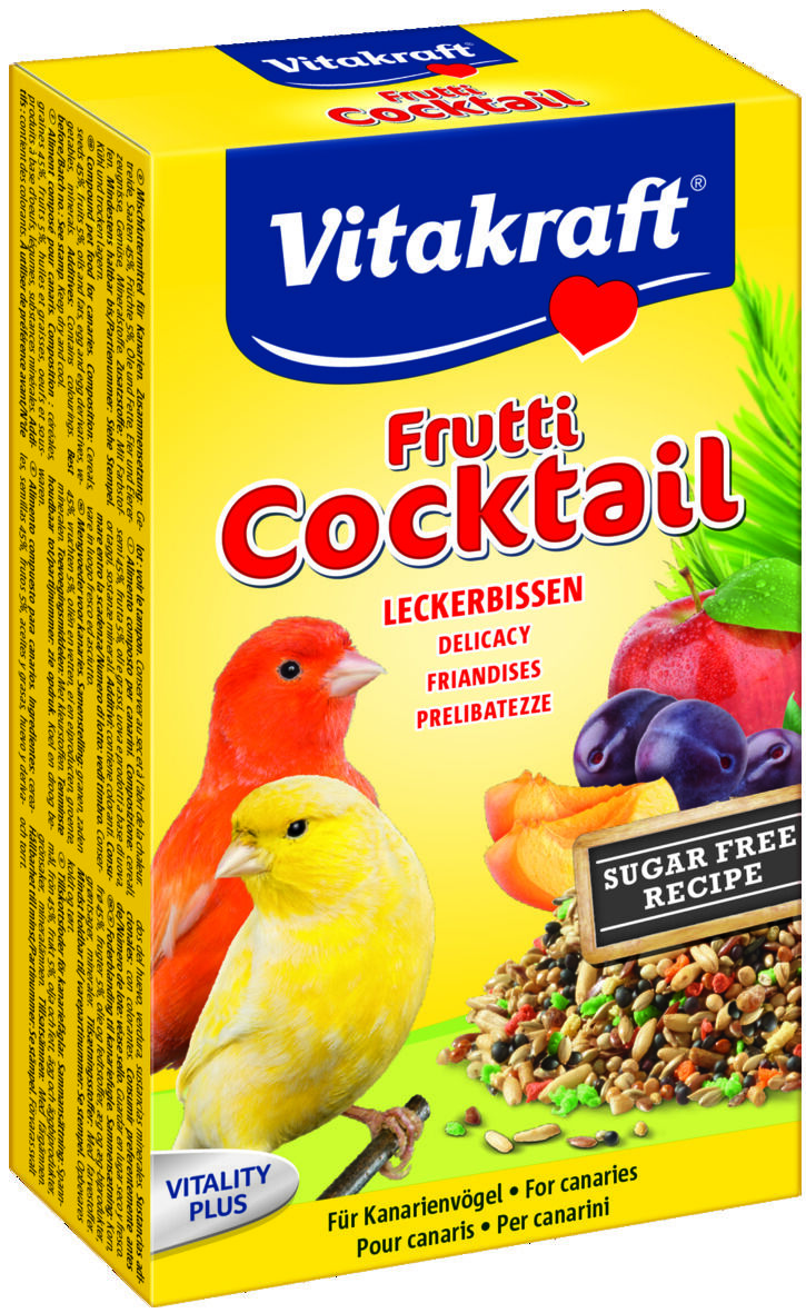 Vitakraft Fruitcocktail Kanarie Vitakraft Fruitcocktail Kanarie