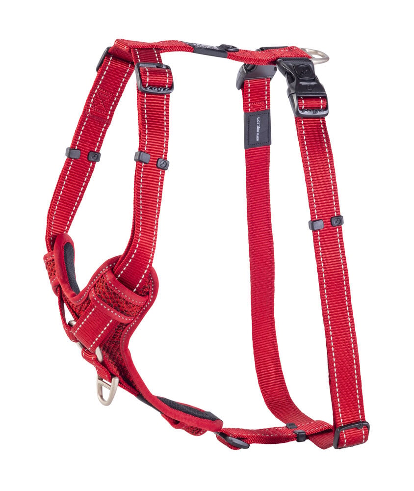 Rogz Utility Control - Hondentuig - rood - 40 tot 75 cm Rogz Utility Control - Hondentuig - rood - 40 tot 75 cm