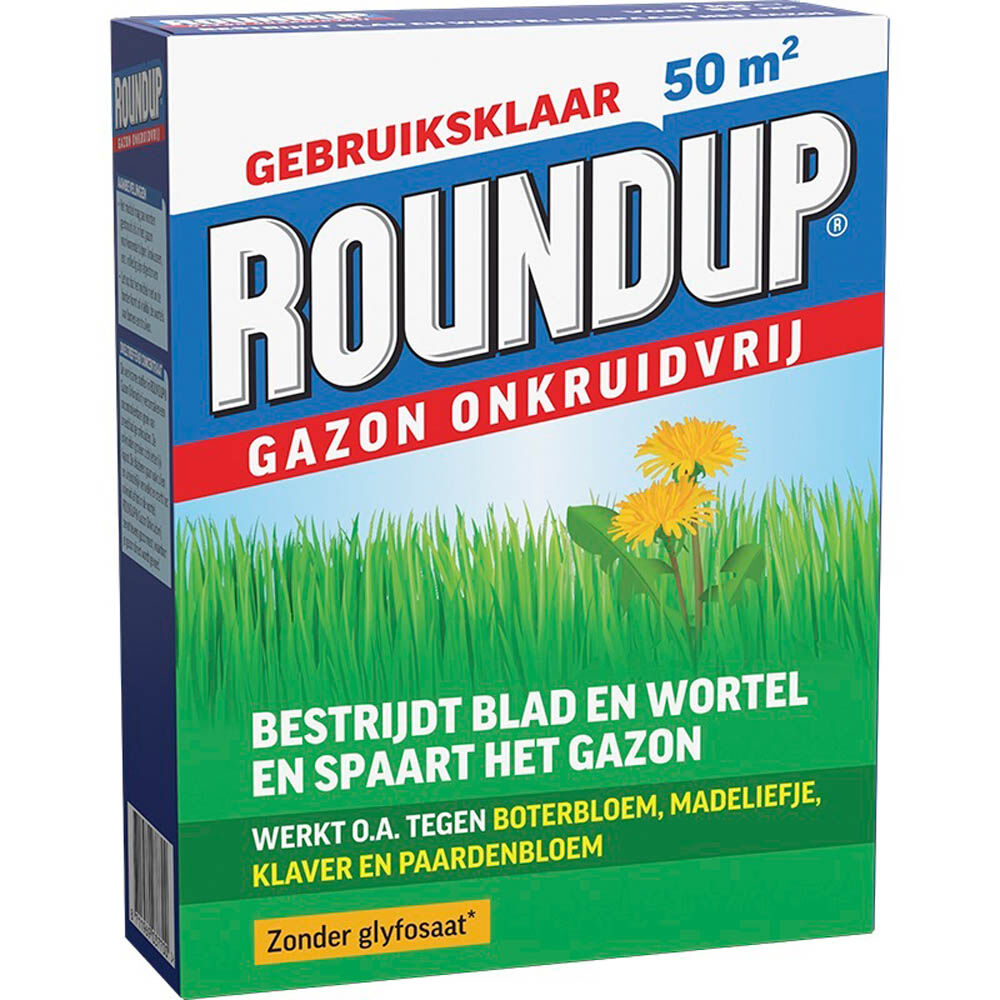 Roundup Gebruiksklaar - Gazon Onkruidvrij