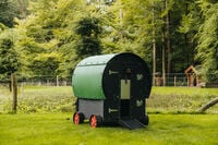 Nestera Wagon - Kippenhok - tot 10 kippen - Zwart/Groen - XL