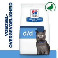 Hill's Prescription Diet Food Sensitivities d/d - Kattenvoer - 3 Kilogram - eend