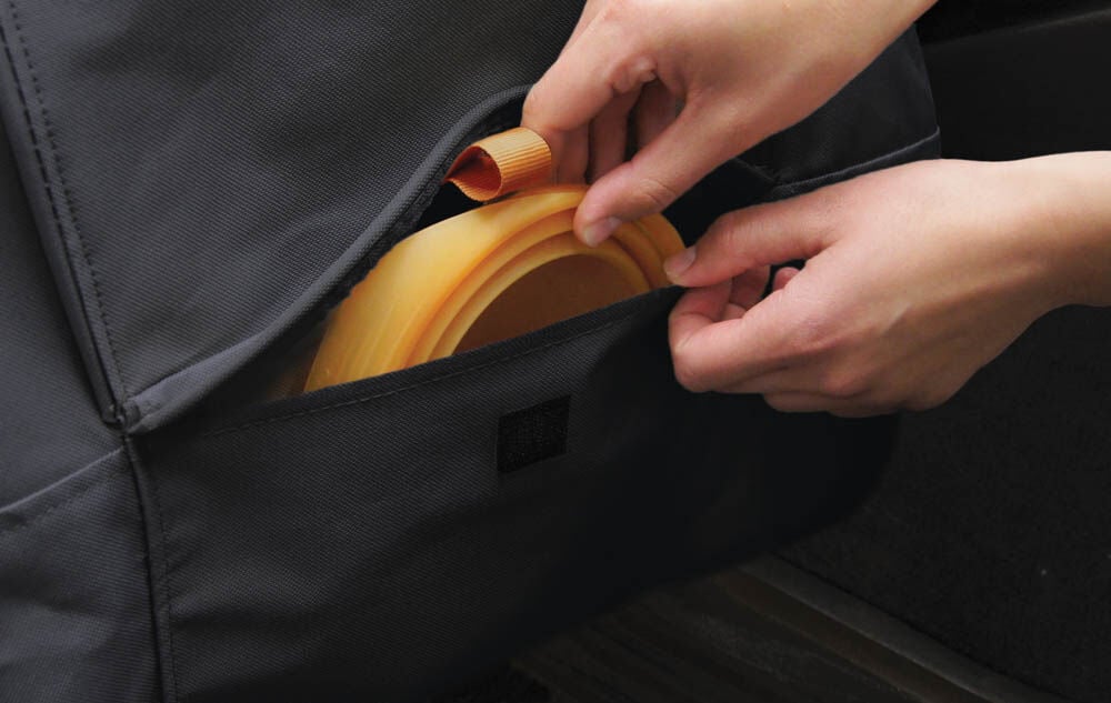 Kurgo Co Pilot Passagiersstoel - Beschermhoes - zwart