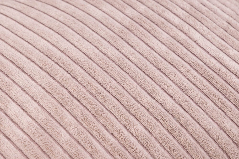 Designed by Lotte Ribbed - Hondenkussen - roze - 15x55x70 cm - S