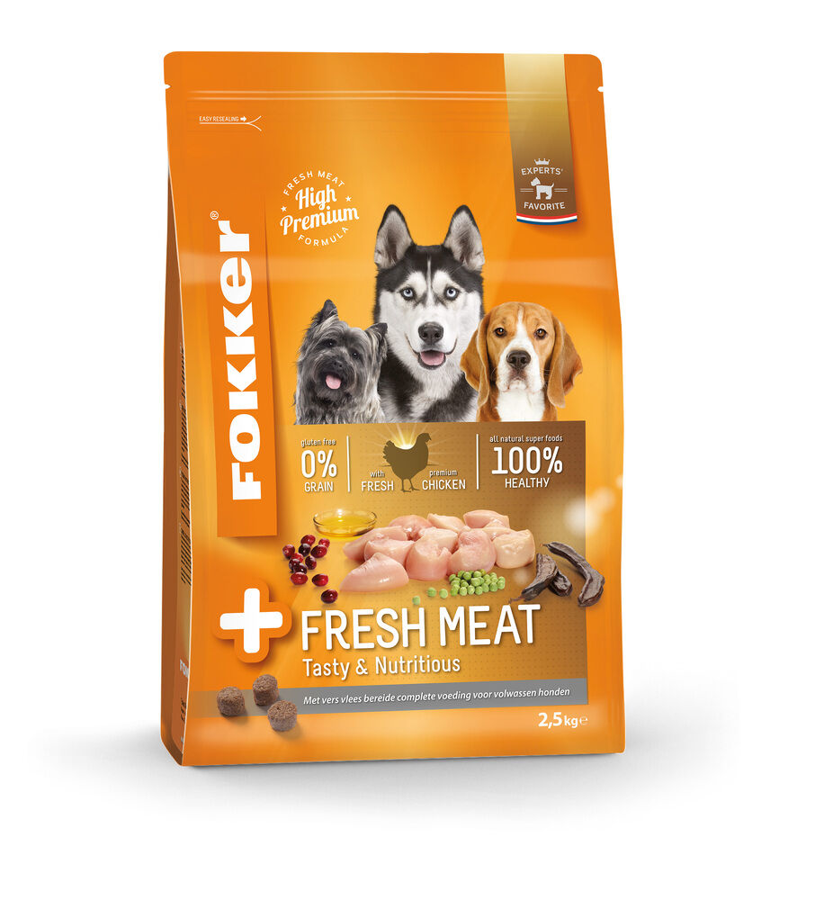 Fokker Premium Fresh Meat - Hondenvoer