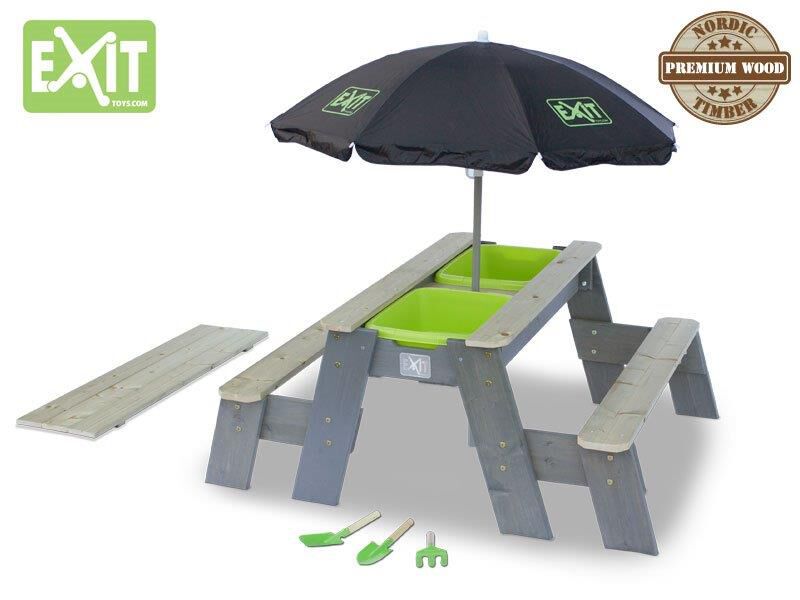 EXIT Aksent Deluxe - Zand en Watertafel - Naturel - 1x94x50 cm