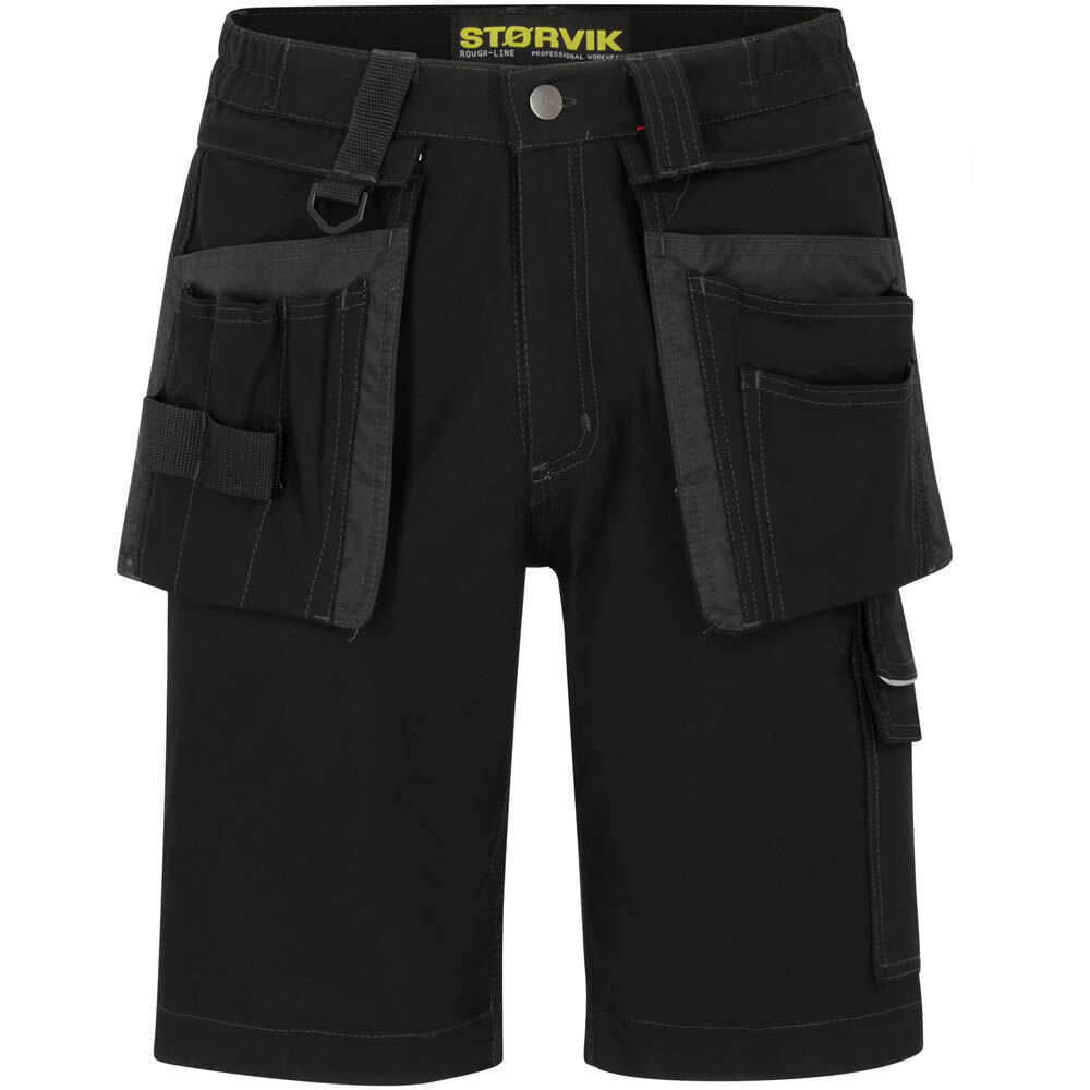 Störvik Thijs - Korte Werkbroek - Zwart - L Störvik Thijs - Korte Werkbroek - Zwart - L