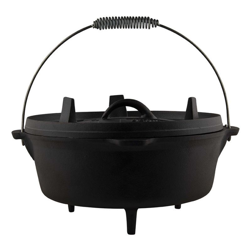The Windmill Cast Iron Dutch oven 6Q 5,5L - Pan - Zwart - Medium