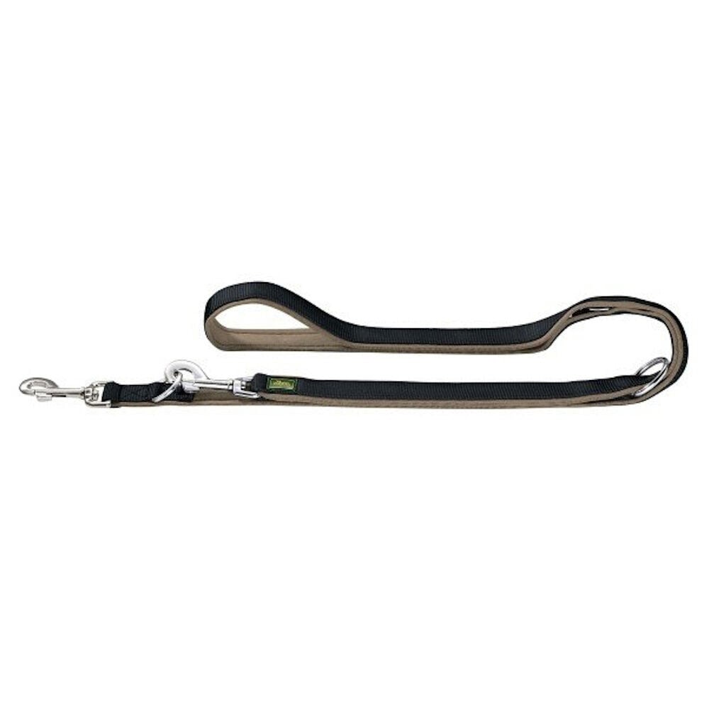 Hunter Vario Plus lijn - Hondenriem - Bruin - 2.5 cm - 200 cm Hunter Vario Plus lijn - Hondenriem - Bruin - 2.5 cm - 200 cm