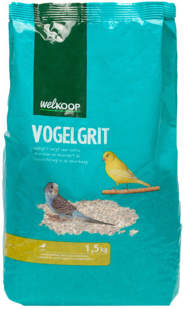 Welkoop Vogelgrit - 1.5 Kilogram - Aanvullend voer Welkoop Vogelgrit - 1.5 Kilogram - Aanvullend voer