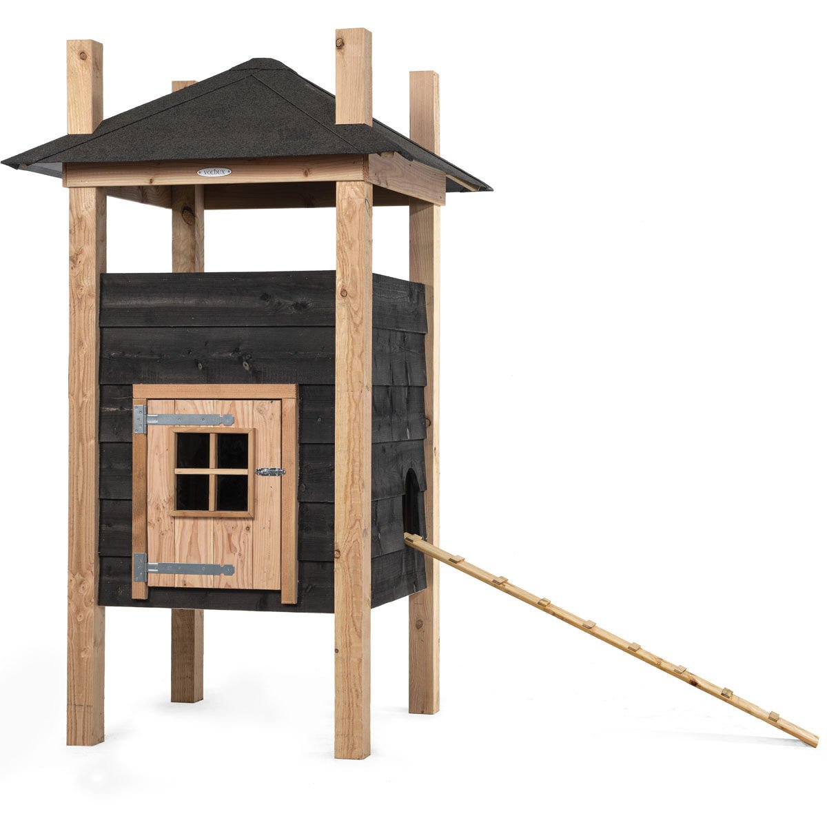 Voldux Hooiberg Teun - Kippenhok  - Zwart