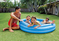 Intex Crystal Blue Pool Familiebad - Zwembaden - Blauw - 147 cm