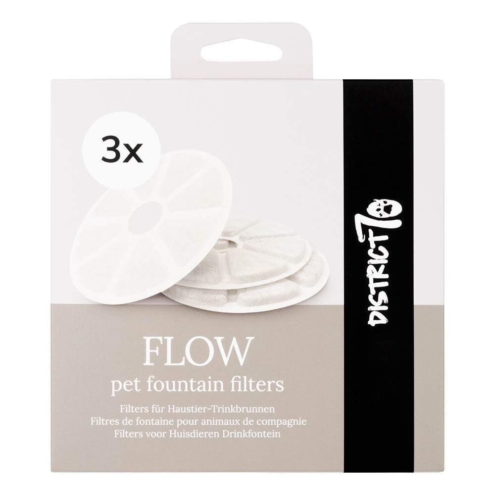 District 70 FLOW - Fonteinfilter - 3 Stuks