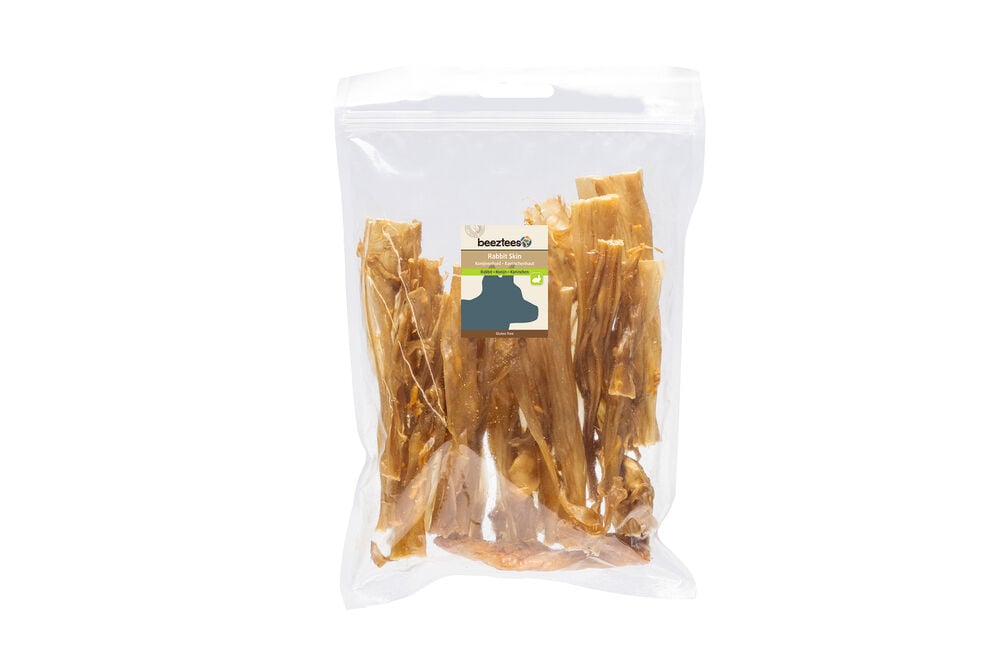 Beeztees Konijnenhuid - Hondensnack