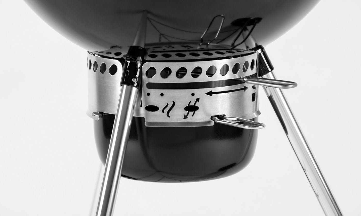 Weber Master Touch GBS E-5750 - Houtskoolbarbecue - Zwart