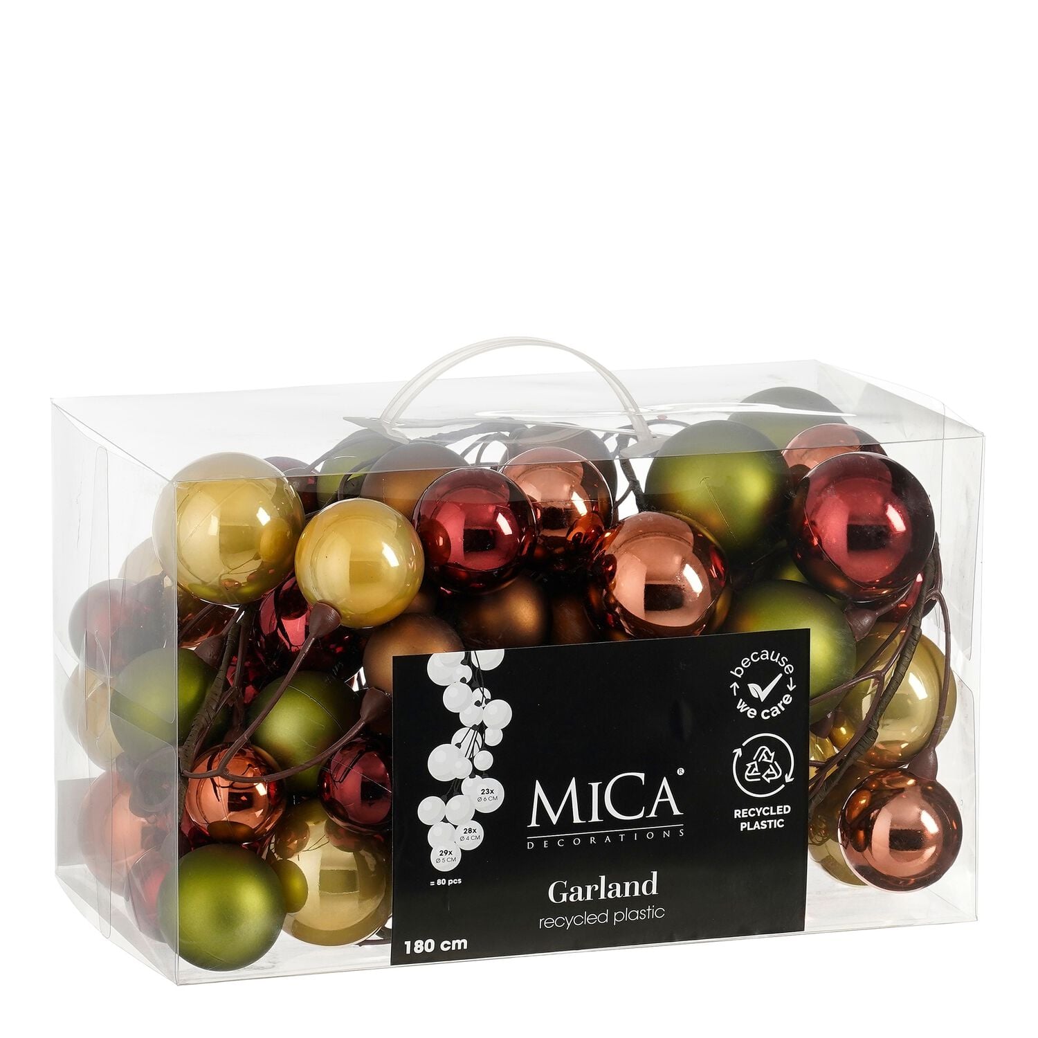 Mica Decorations - Kerstslinger