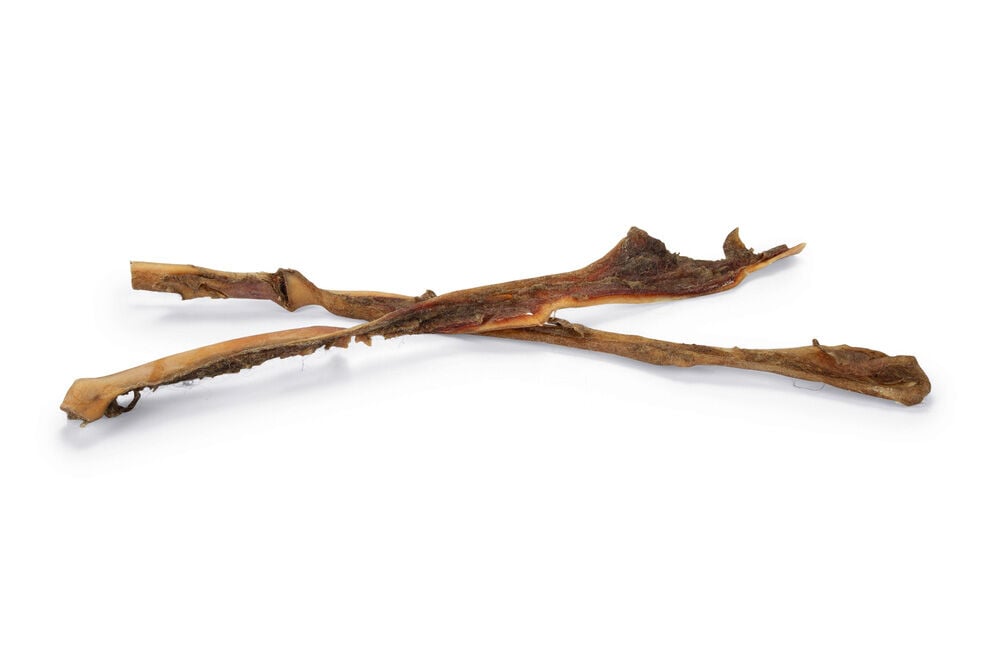 Beeztees Runderkophuid- Hondensnack - 5 Stuks - rund