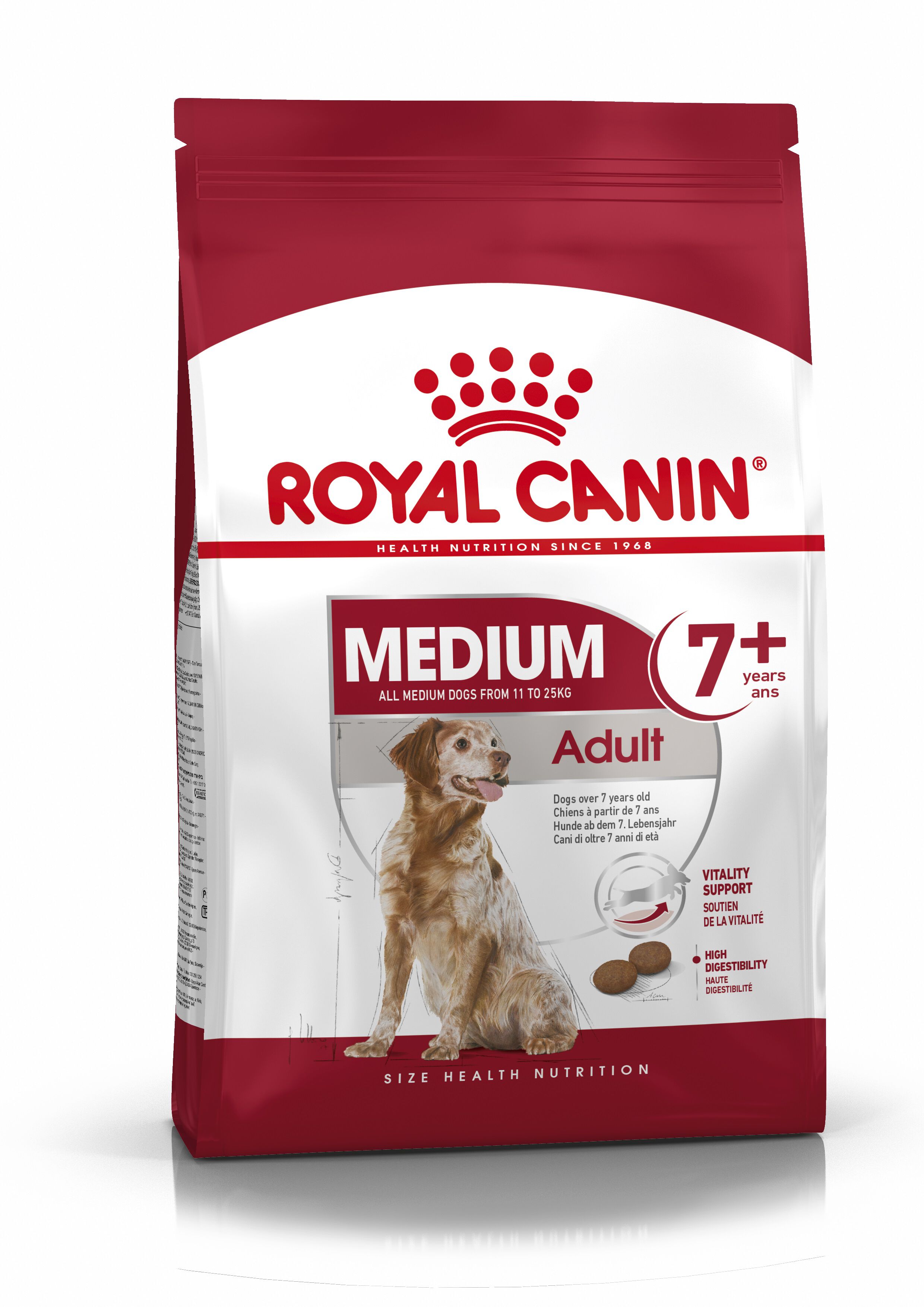 Royal Canin SHN Medium Adult 7+ - Hondenvoer - 4 Kilogram - gevogelte Royal Canin SHN Medium Adult 7+ - Hondenvoer - 4 Kilogram - gevogelte