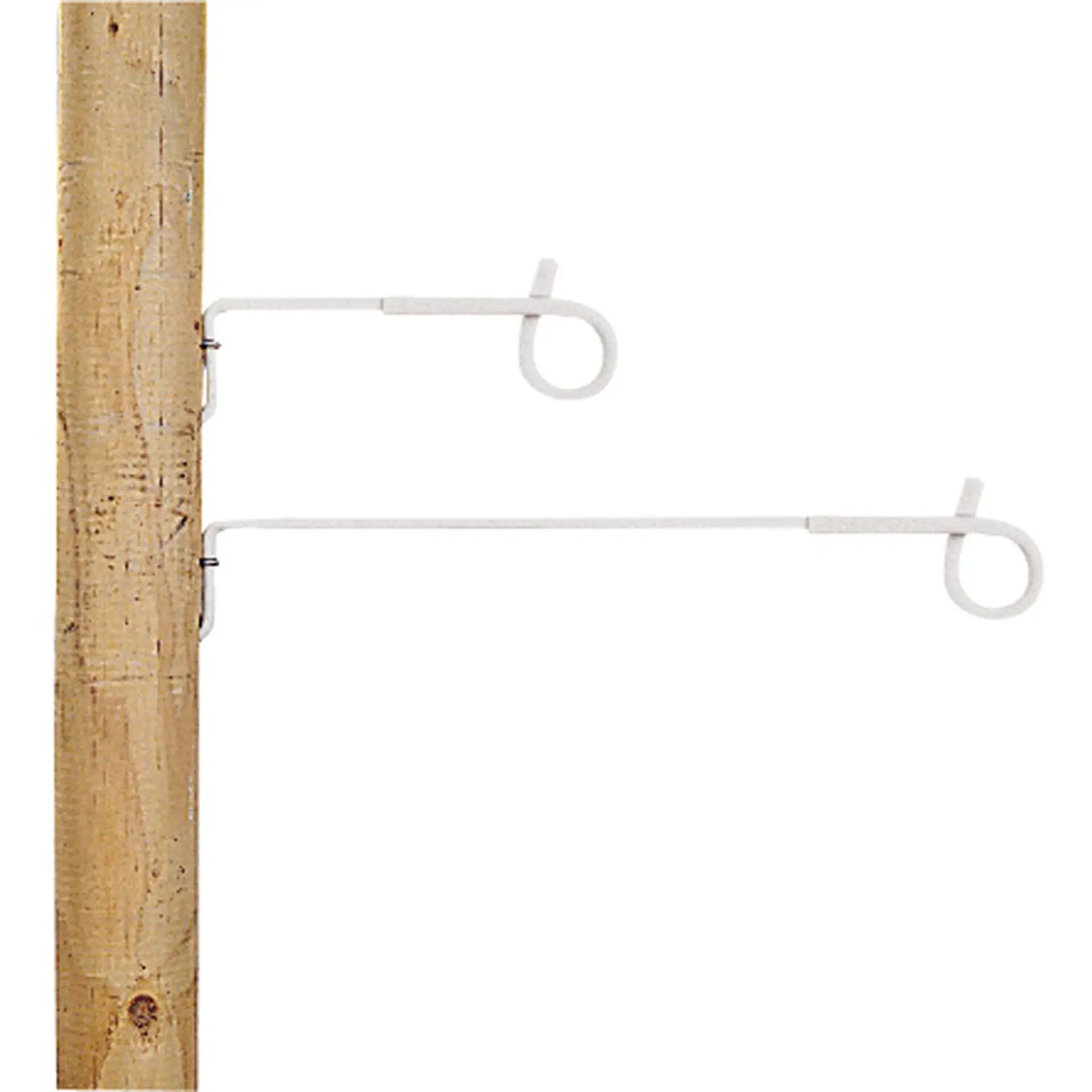 Gallagher Afstandsisolator Krulstaart - 27 cm - 10 Stuks - Wit - 15 cm