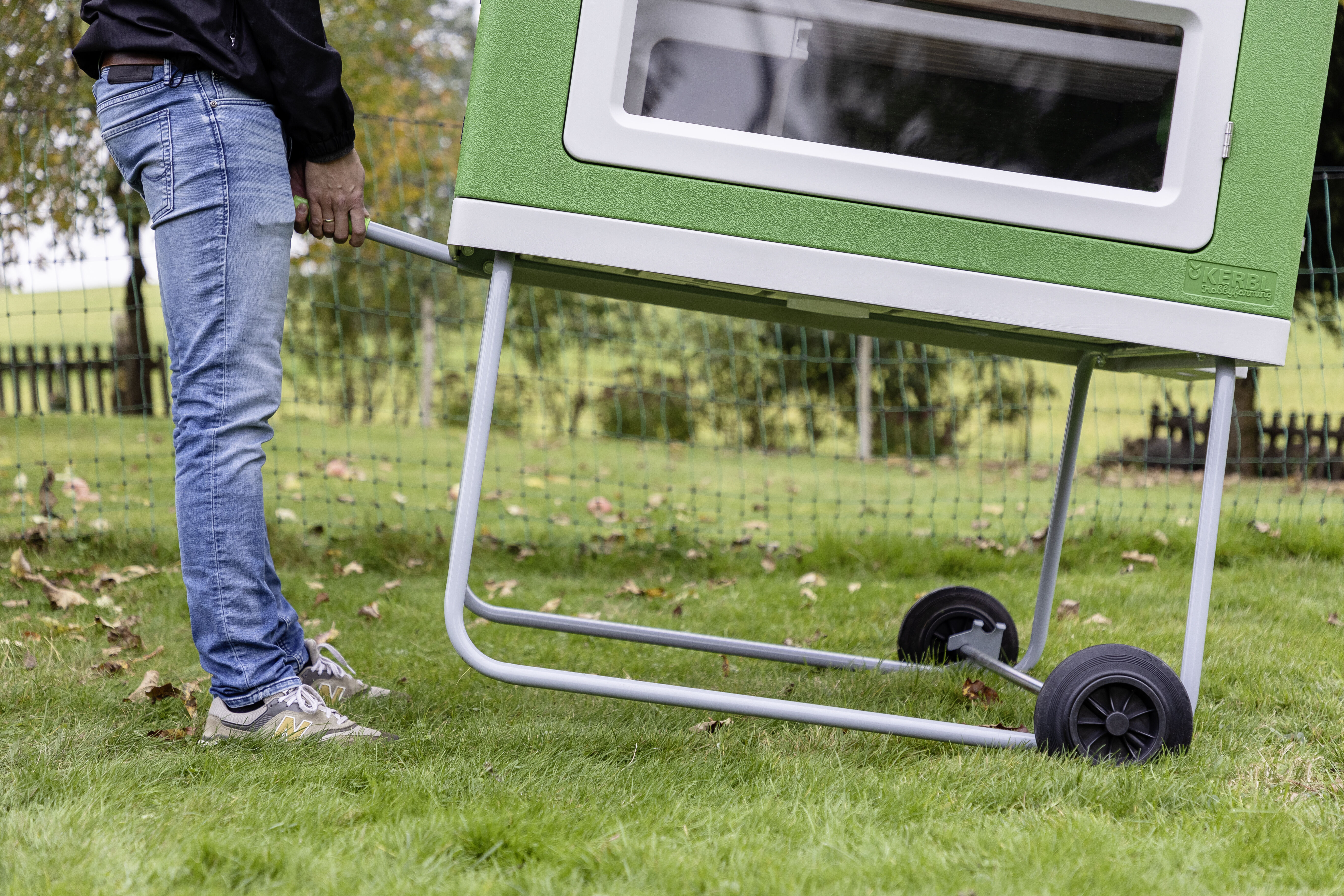 Kerbl  MobileCoop - Kippenhok - 4 tot 6 kippen - Groen - M