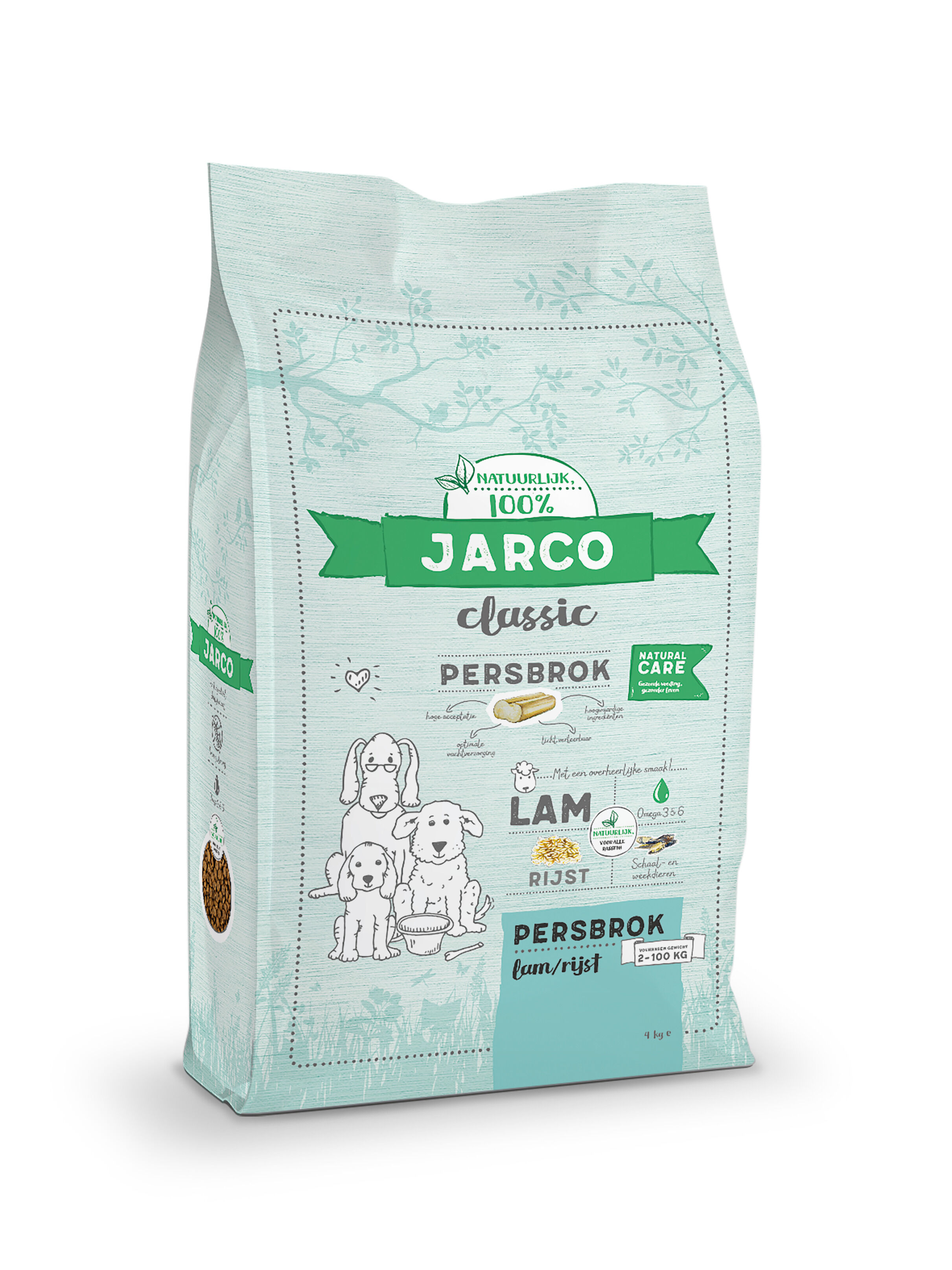 Jarco Dog Classic - Hondenvoer - 12.5 Kilogram - Lam & rijst Jarco Dog Classic - Hondenvoer - 12.5 Kilogram - Lam & rijst