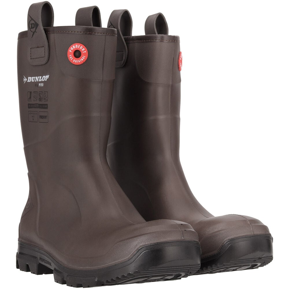 Dunlop Rigpro - Werklaarzen - Donkerbruin - 41