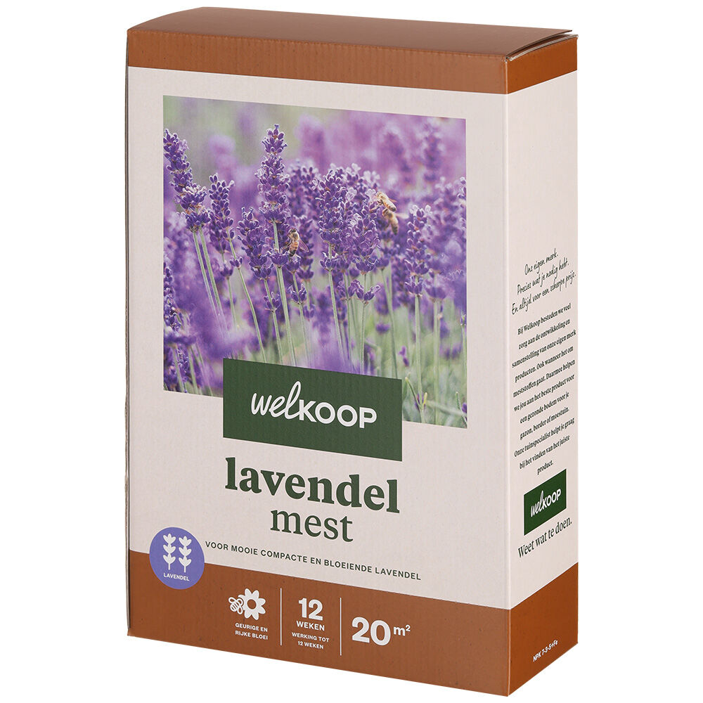Welkoop - Lavendelmest - 20 m2 - 2 Kilogram