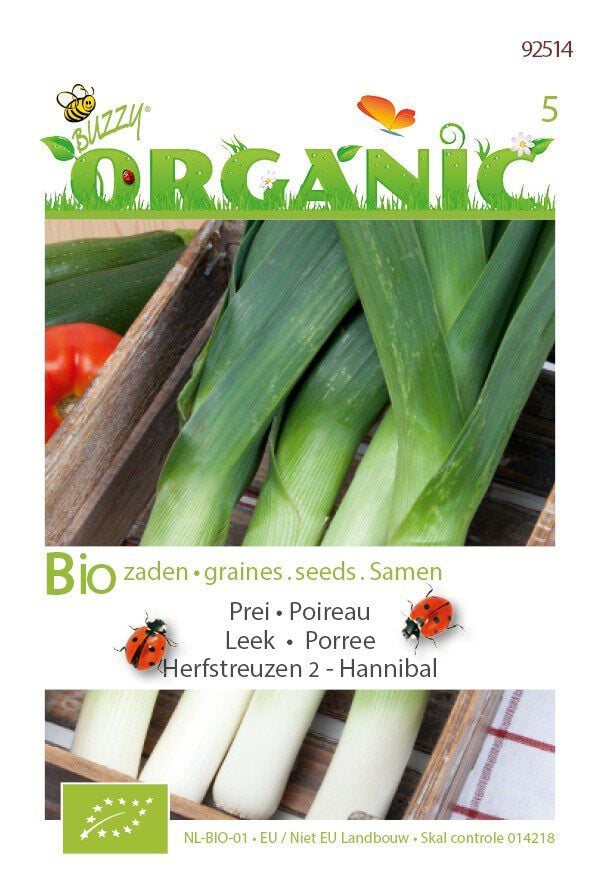 Buzzy Prei Allium Porrum L. Herfstreuzen Hannibal - Prei