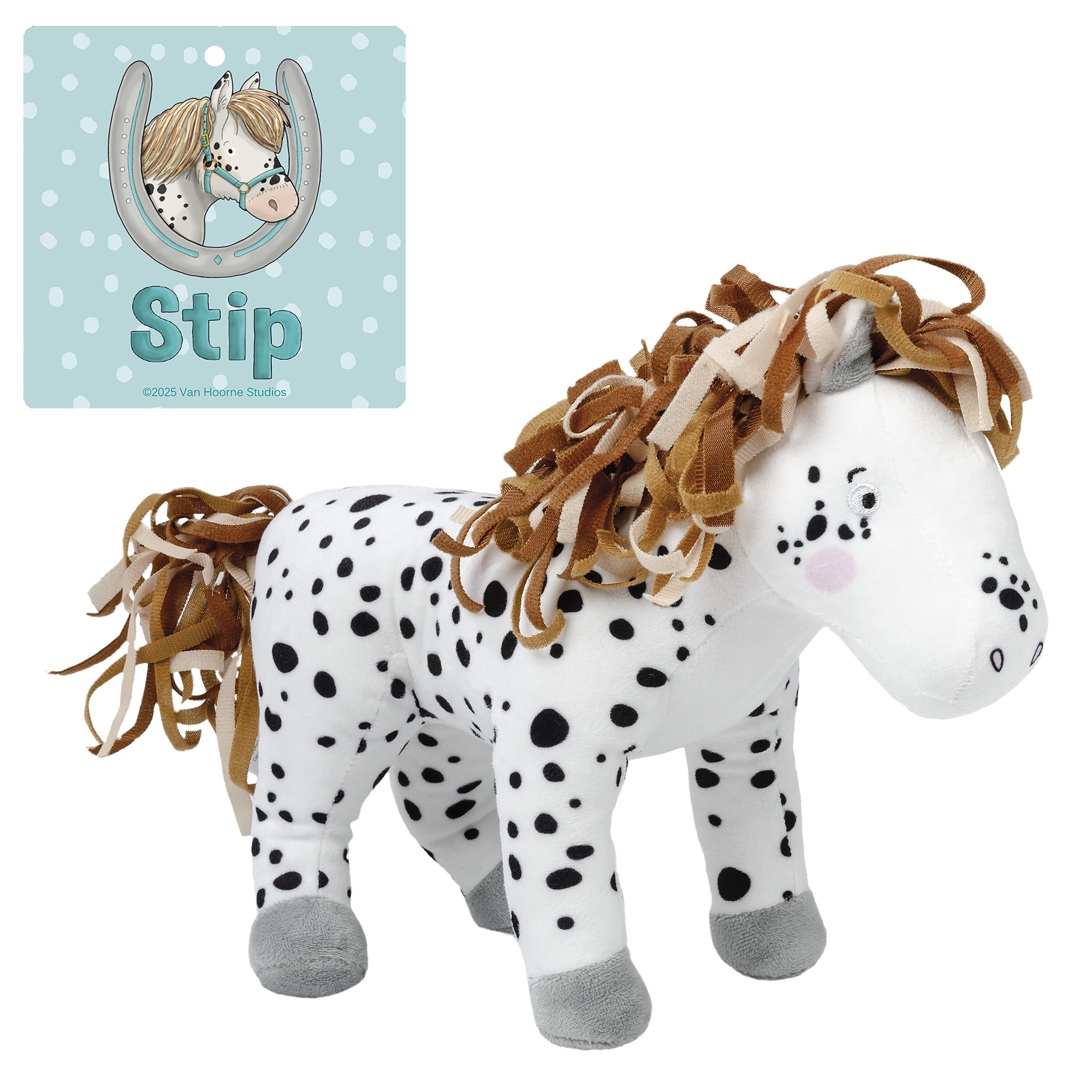 Fien & Teun Pluchen Pop Stip de Pony - Knuffel - multi Fien & Teun Pluchen Pop Stip de Pony - Knuffel - multi